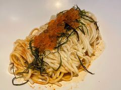 三文鱼籽葱油捞面-小运河·公馆(国贸店)