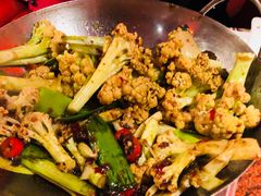 香锅有机菜花-绿茶餐厅(蓝色港湾店)