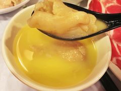 花胶-鲜入围煮花胶鸡海鲜火锅