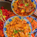 鹿晗诚不欺我‼️这家烧菜火锅我直接吹爆好吗