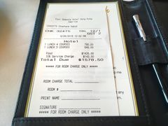 账单-Caprice(香港四季酒店)