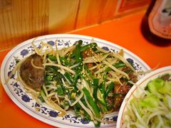 韭菜炒猪肝-拉面莊夢語＆中华料理八椿