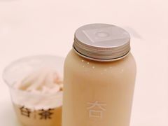 明前茉莉茶冻奶茶-夻茶HUATEA(水晶郦城店)