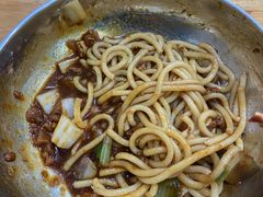 炸酱干拌面-上汤土豆面
