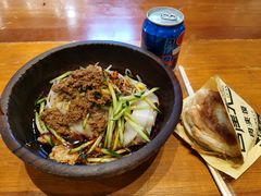 招牌肉酱凉皮-西北杂粮筐手工面凉皮(来福士店)