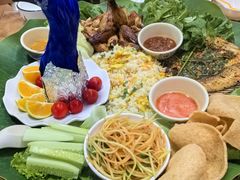 -沐毫傣泐云南菜孔雀宴•手抓饭傣味烧烤(曼听店)