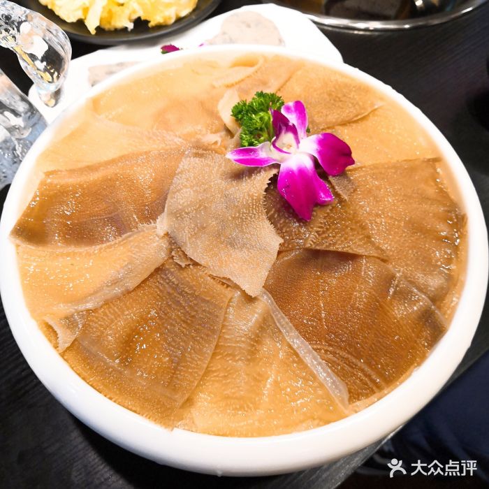 云上老北京羊蝎子火锅(碑亭巷店)精品脆毛肚图片 - 第1张