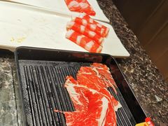 一盘吃不够的捞派经典羔羊肉-海底捞火锅(邯郸新世纪中心店)