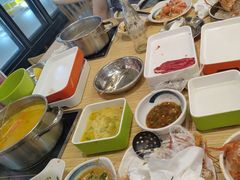 -杨老板·海鲜集市火锅·鲜切牛肉(中防万宝店)