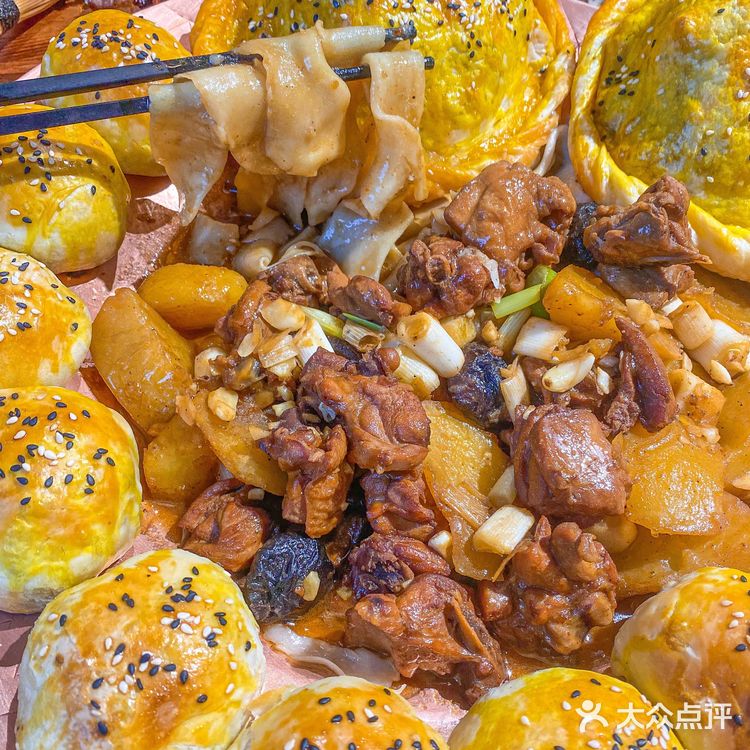 不多❗手工酥皮烤包子我也就点了十几个而已……