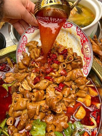 成都正儿八经好吃的肥肠芋儿鸡…人均50!