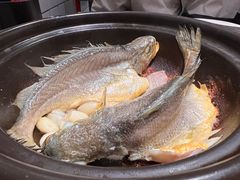 金榜黄花鱼-恭喜上堓砂锅焗·海鲜大排档(闵行龙湖店)