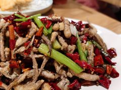 干煸鱿鱼须-陈傻子餐厅(世纪都会店)