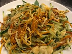 黄瓜拌金针菇-鑫龙火锅城(青岛分店)
