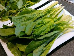 小白菜半份-大匠工房古船木艺术餐厅·猪肚鸡专门店(长白仙岛店)