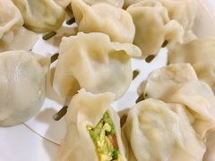 角瓜鸡蛋虾仁水饺-大清花饺子(五五路店)