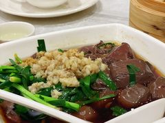 沙姜韭菜浸猪红-中山国际酒店中餐厅