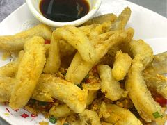 椒盐九肚鱼-凤城康记饭店