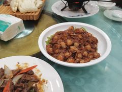 茶树菇炒肥牛-宝发园名菜馆