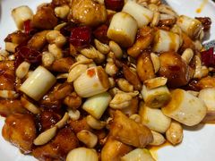 -东来菜馆•手抓海鲜家常菜•海鲜锅贴(鸽子窝店)