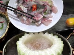 -得意咚瓜·顺德鱼生·冬瓜盅火锅