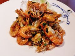 芝麻油爆虾-三凤酒家·百年无锡菜(清扬茂业店)