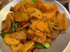 干锅土豆片-茅庐毛血旺(烟台大悦城店)