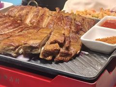 蒙古烤羊排-老阿妈蒙古村·蒙古包·草原文化·歌舞表演(老君堂店)