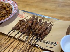 烤羊肉串-老姑砂锅·烧烤天津菜(体北道店)