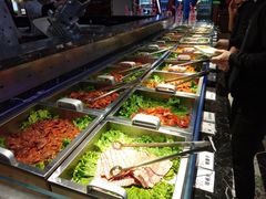 自助取餐区-九寸花汀海鲜烤肉自助(中东迪克店)