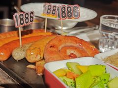 德式香肠拼盘-1886德国汽车餐厅(外滩中央店)