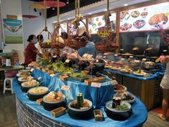 自助取餐区-良师门滨海人家·海鲜·家常菜(滨海城店)