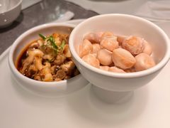 辣酒汁花螺配夏威夷果-木守西溪溪隐餐厅