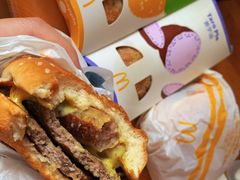 安格斯厚牛芝士堡套餐-麦当劳(军博店)