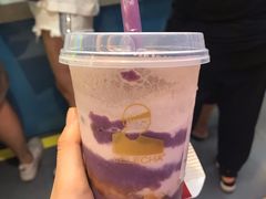 紫薯厚芋泥鲜奶-LELECHA乐乐茶(新街口大洋店)