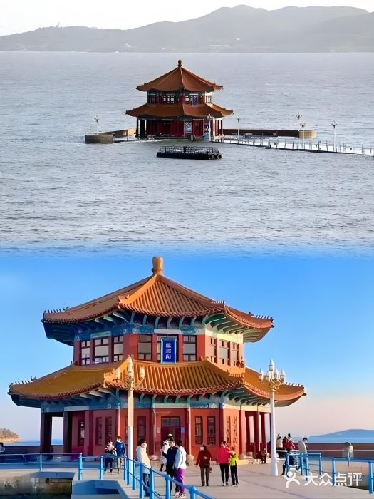 栈桥景区图片