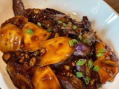 酱炒年糕茄子-宁波柏悦酒店·钱湖渔港