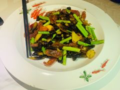 腊肠芦笋炒鸡枞菇-富黎华海鲜大酒楼(正大广场店)