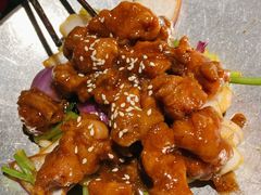 雪花糖醋里脊-绿茶餐厅(成都大悦城店)