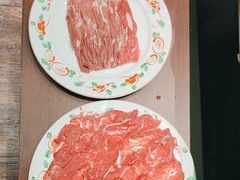 -清真·老门框爆肚涮肉·中华老字号(花乡店)