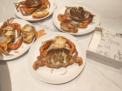 盐焗奄仔蟹-勝記酒家·37年老字号·经典粤菜(荔枝公园店)