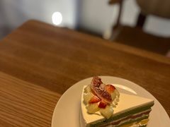 芒果无花果斑斓蛋糕-竹子咖啡bamboo coffee