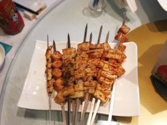 烤板筋+烤鱼豆腐-撒拉花儿·新疆菜·清真(太阳宫店)