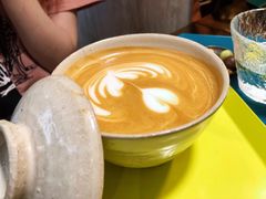 桂花盖碗咖啡-茶是一枝花泡茶店
