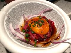 韩式生拌牛肉-大渔铁板烧(大悦城店)