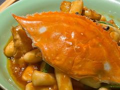 梭子蟹炒年糕-弄堂里(雨花客厅店)