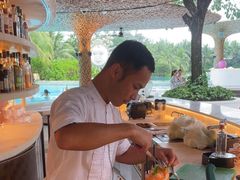 -三亚艾迪逊酒店·海滩烧烤 BARBACOA·现场乐队·浪漫晚餐·烧烤海鲜