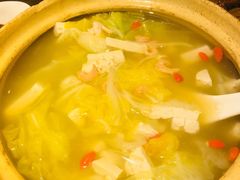 鲜虾白菜豆腐锅仔-并州大牌档之醉轻尘