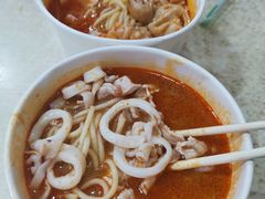 瘦肉鱿鱼沙茶面-四里沙茶面(湖滨四里店)