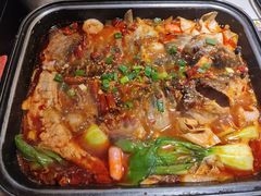 -坂上烧铁板鮰鱼(和谐广场店)